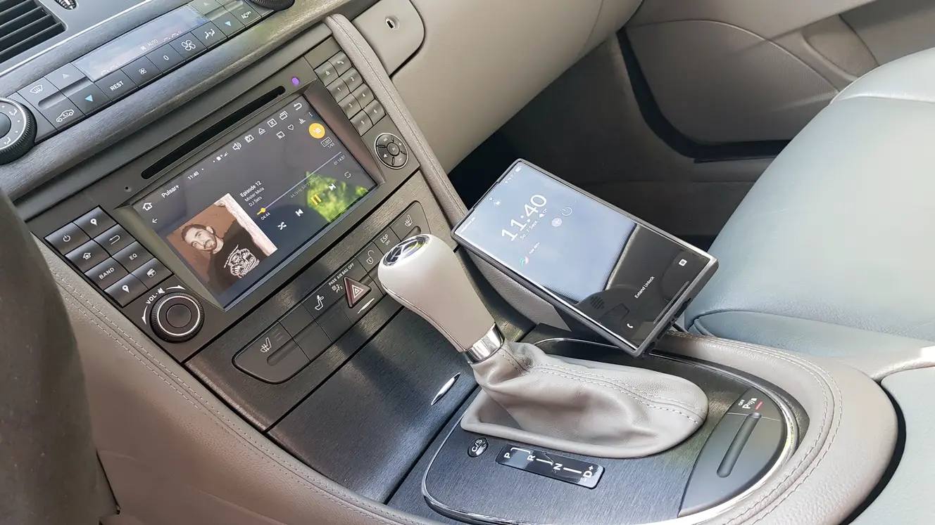 C219 CLS Android Radio Original Style