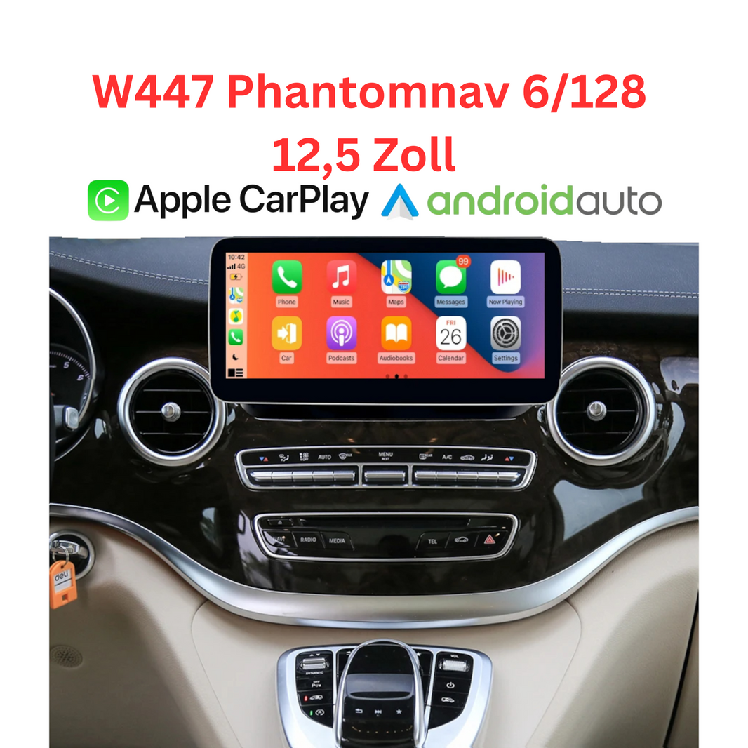 W447 V Klasse Phantomnav Multimediaplayer 6/128