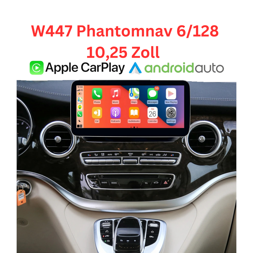 W447 V Klasse Phantomnav Multimediaplayer 6/128 10,25inch