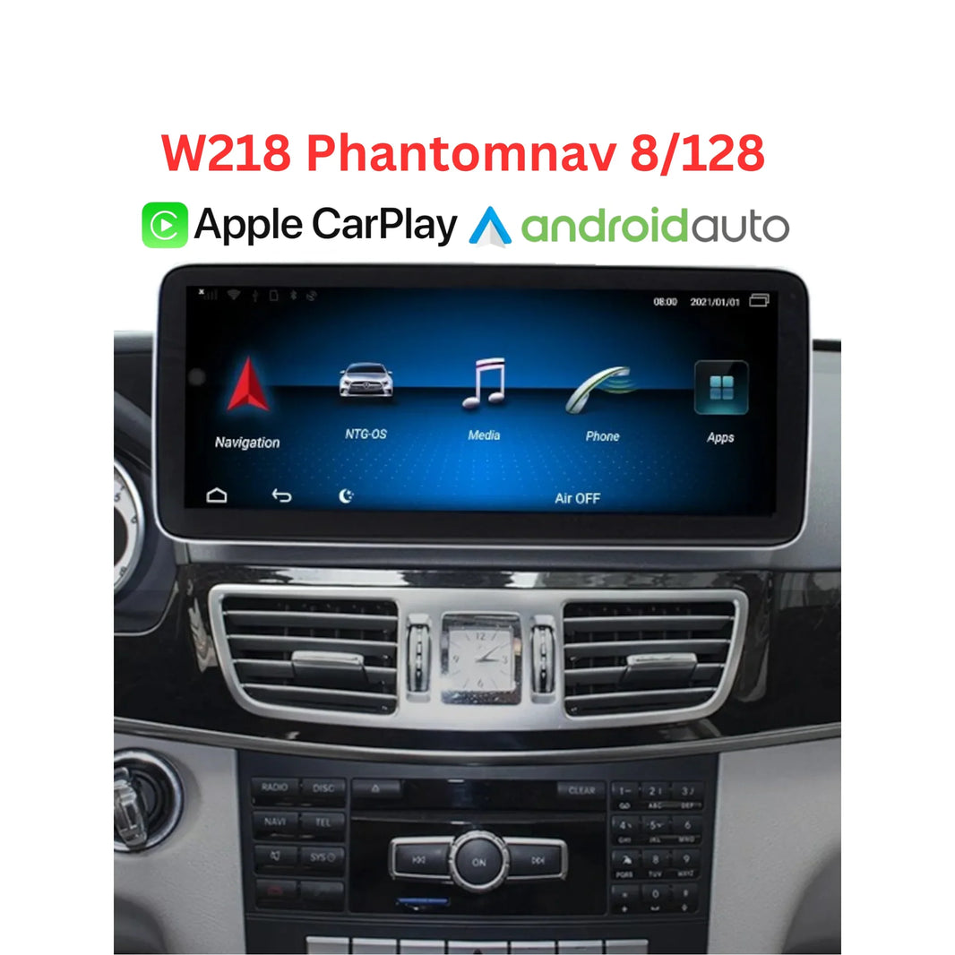 W218 E Klasse Phantomnav Android Multimedia Player, MTK8581 8/128 10,25 - Phantomnav