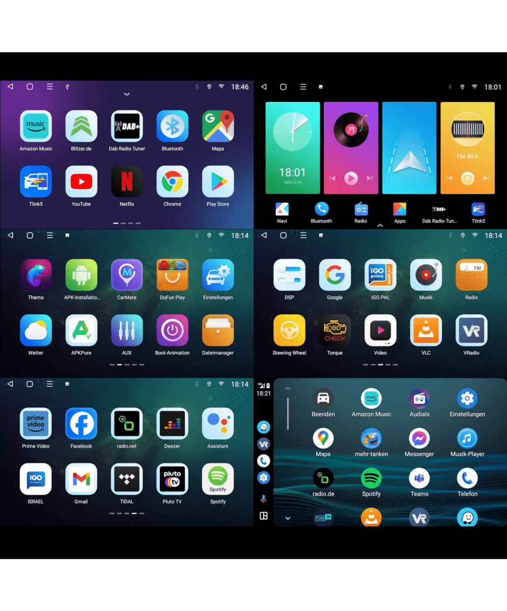 W164, X164 M + GL Klasse Phantomnav Android Multimedia Player, RK3566 - Phantomnav