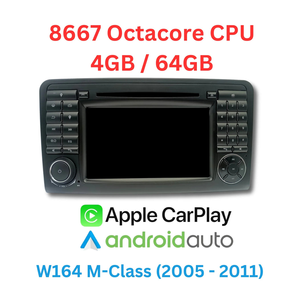 W164 X164 M + GL Klasse Phantomnav Androidradio, 4/64 8667 Original Style - Phantomnav