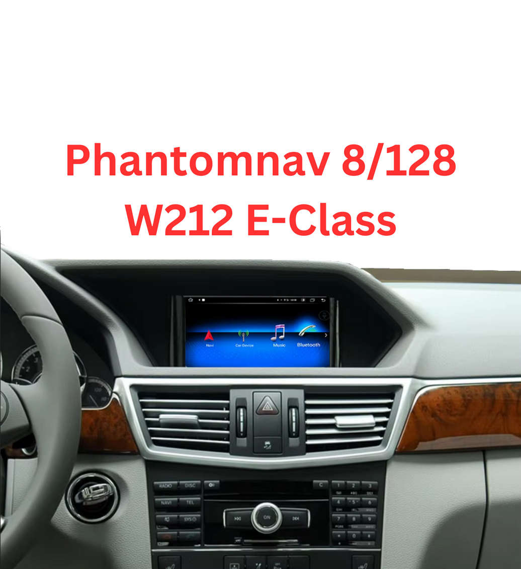 W212 E Klasse Phantomnav Android Multimedia Player 8/128 7inch Original Style