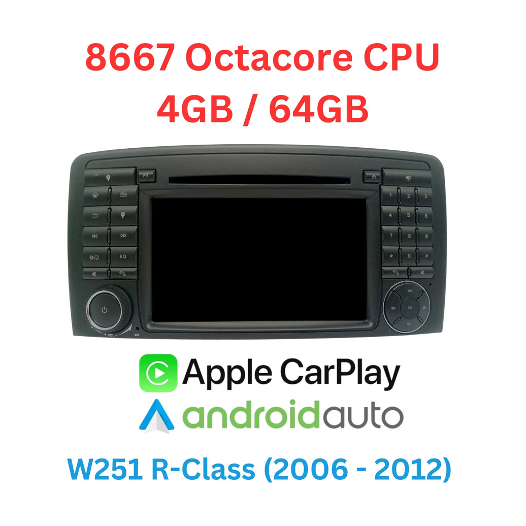 W251 R Klasse Phantomnav Android Radio, 4/64 Originalstyle