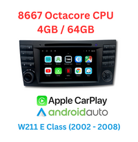 W211 E Klasse Phantomnav Android Multimedia Player, 4/64 8667 Original Style