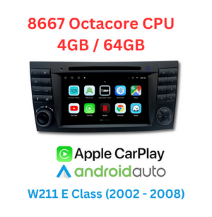 W211 E Klasse Phantomnav Android Multimedia Player, 4/64 8667 Original Style