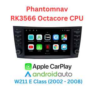 W211 E Klasse Phantomnav Android Multimedia Player, RK3566
