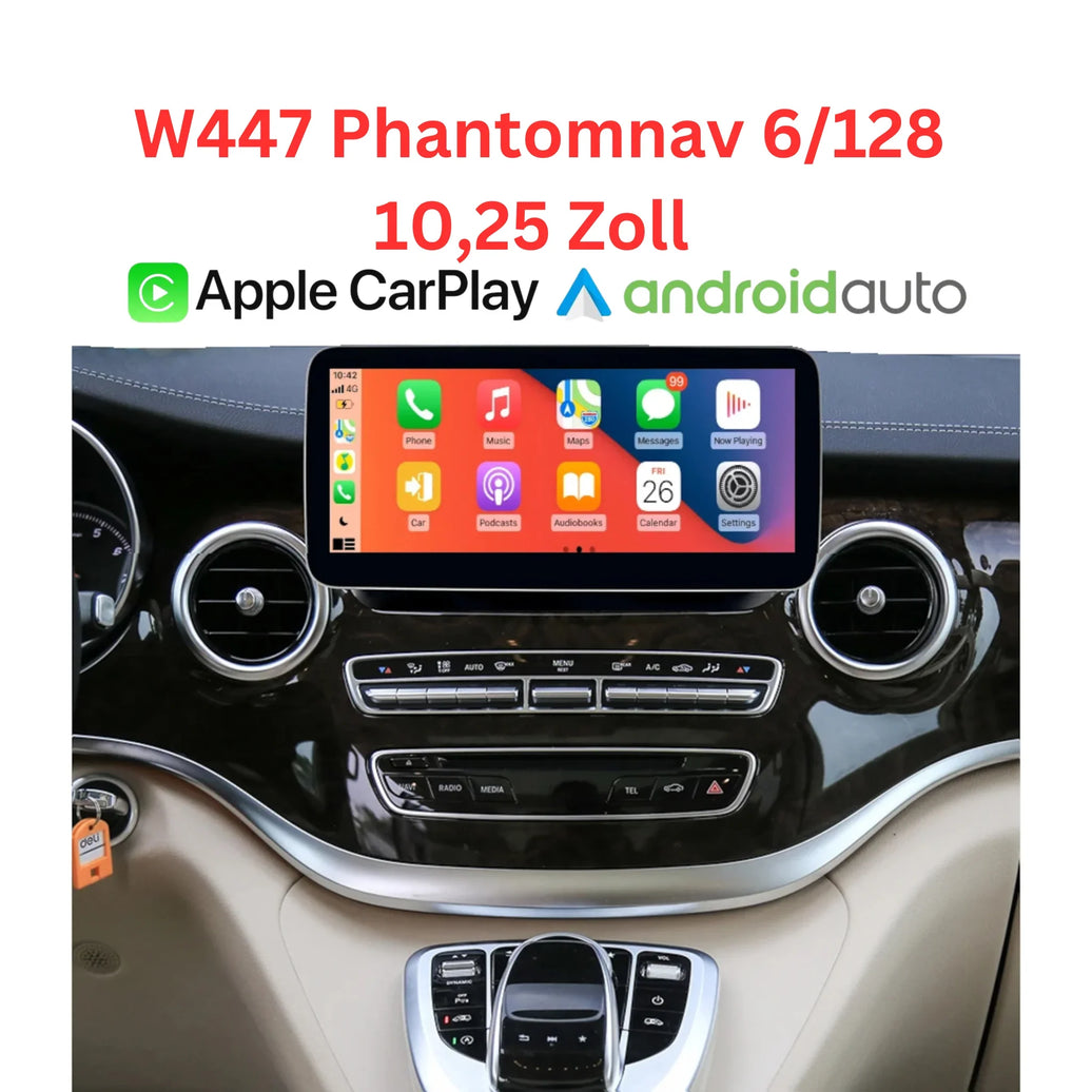 Android Screen W447 8gb 128gb carplay Phantomnav
