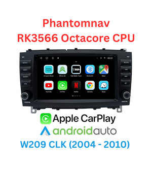 W209 CLK Klasse Mopf Phantomnav Android Multimedia Player, 4/64 RK3655