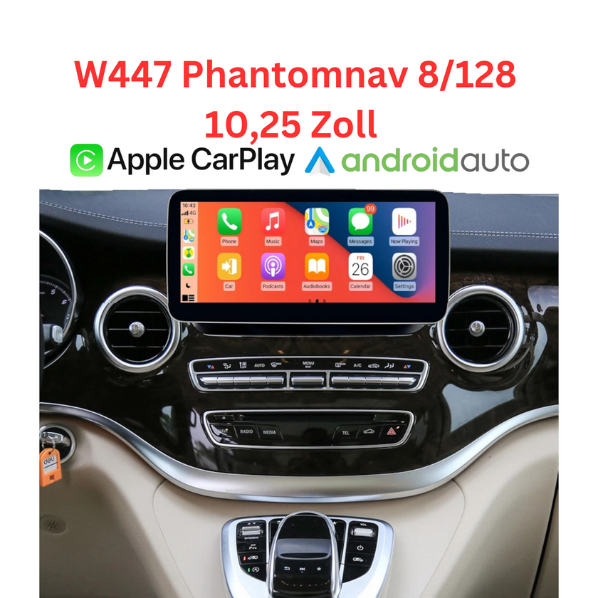 W447 Androiddisplay 10,25 inch