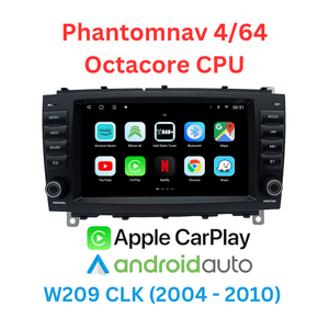 W209 Android Radio Carplay
