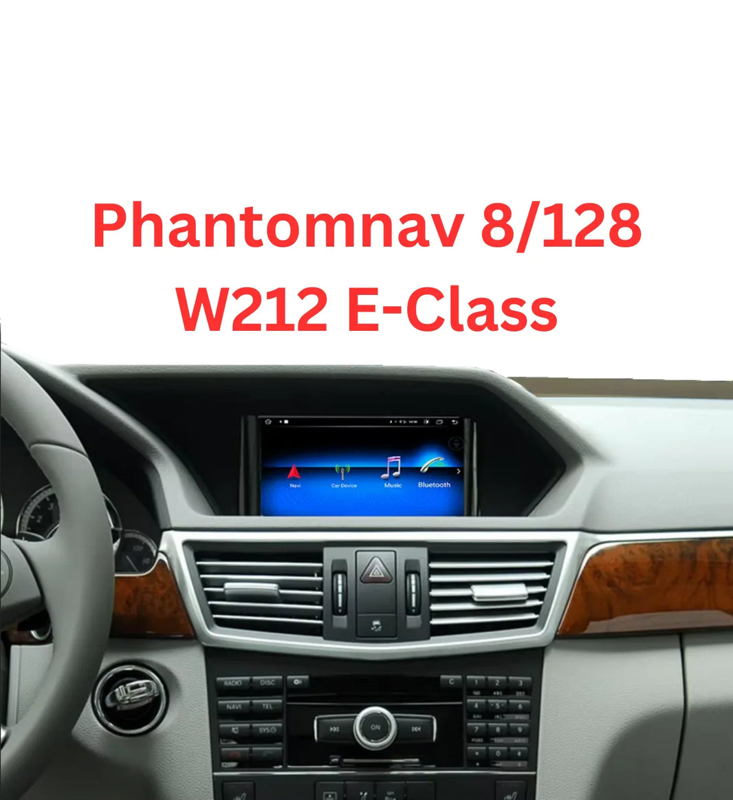 W212 E Klasse Phantomnav Android Multimedia Player 8/128 7inch Original Style - Phantomnav